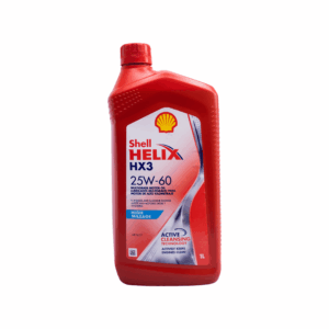 LUBRICANTE SHELL HELIX _ 25W-60 _ CAJA DE 4 UNIDADES _ DE UN LITRO C/U _ PRECIO POR CAJA