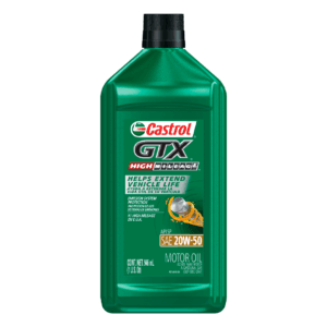 LUBRICANTE CASTROL GTX _ 20W-50 _ CAJA DE 4 UNIDADES _ DE 946 mL C/U _