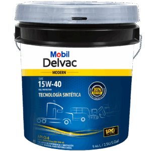 LUBRICANTE MOBIL _15W-40 _ MINIBALDE DE 9.46 LITROS _ PRECIO POR MINIBALDE