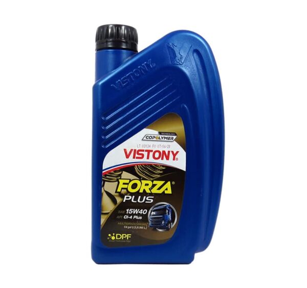 LUBRICANTE VISTONY  _ 15W-40 _ CAJA DE 4 UNIDADES _ DE UN LITRO C/U _ PRECIO POR CAJA