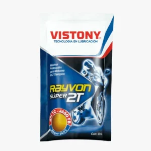 LUBRICANTE VISTONY SACHET 2T _ CAJA DE 100 UNIDADES _ DE 200 mL C/U _ PRECIO POR CAJA