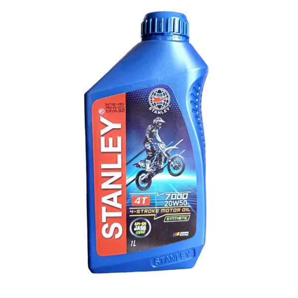LUBRICANTE STANLEY _ 20W-50_ CAJA DE 12 UNIDADES _ DE UN LITRO C/U _ PRECIO POR CAJA