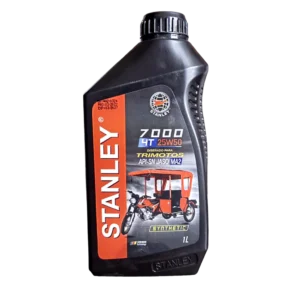 LUBRICANTE STANLEY _25W-50 _ CAJA DE 12 UNIDADES _ DE UN LITRO C/U _ PRECIO POR CAJA