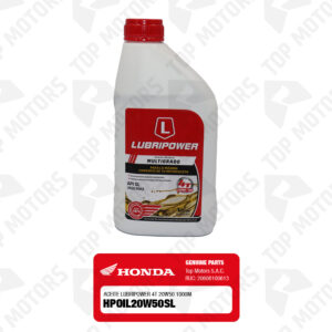 LUBRICANTE HONDA _ 20W-50 _ CAJA DE 12 UNIDADES _ DE UN LITRO C/U _ PRECIO POR CAJA