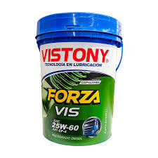 LUBRICANTE VISTONY FORZA _25W-60 _ BALDE DE 19 LITROS _ PRECIO POR BALDE
