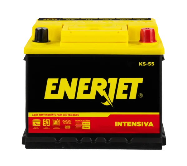 BATERIA ENERJET INTENSIVA KS-55 12V 55AH 400CCA