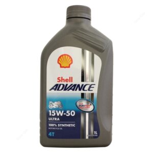 LUBRICANTE SHELL ADVANCE _ 15W-50 _ CAJA DE 4 UNIDADES _ DE UN LITRO C/U _ PRECIO POR CAJA